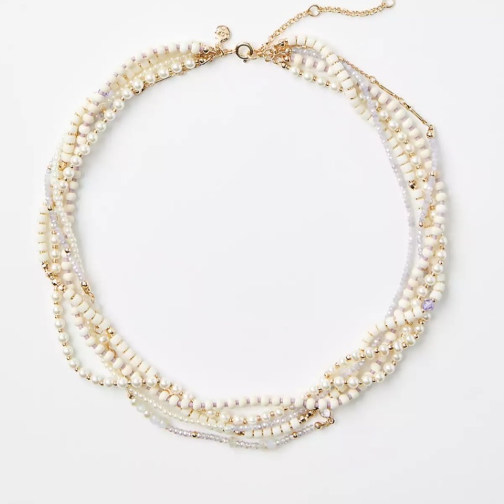 Loft - Pearlized Multi-strand Necklace